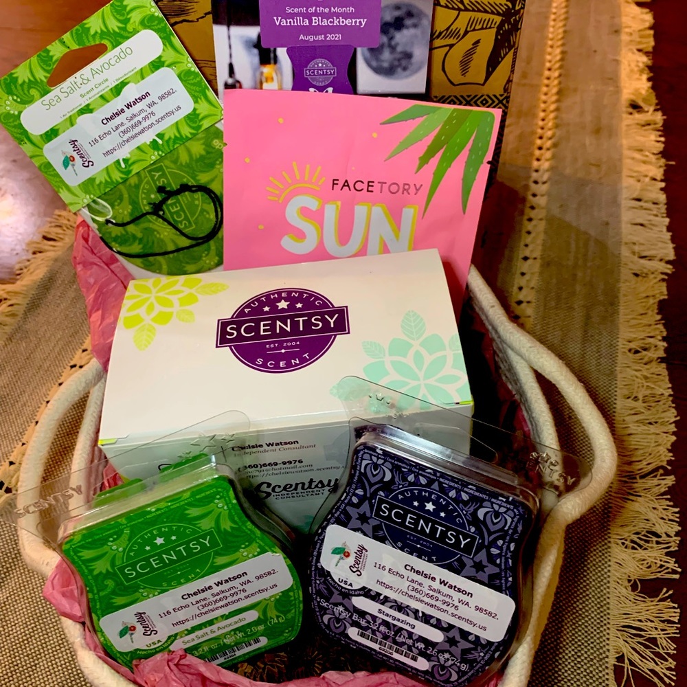Scentsy basket